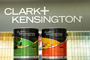 Valspar paint, painting prep and cleanup supplies, Clark+Kensington