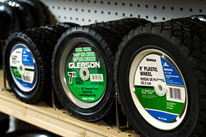 Wheels, tires and tubes for lawmowers, garden tractors and wheelbarrows